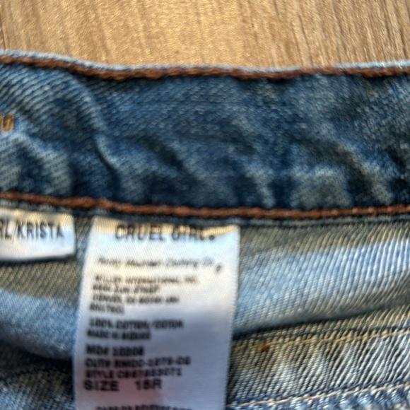 CRUEL GIRL KRISTA FLARE JEANS (15R) - Picture 6 of 8